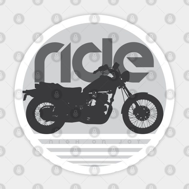 RIde rebel 250 sun Sticker by NighOnJoy